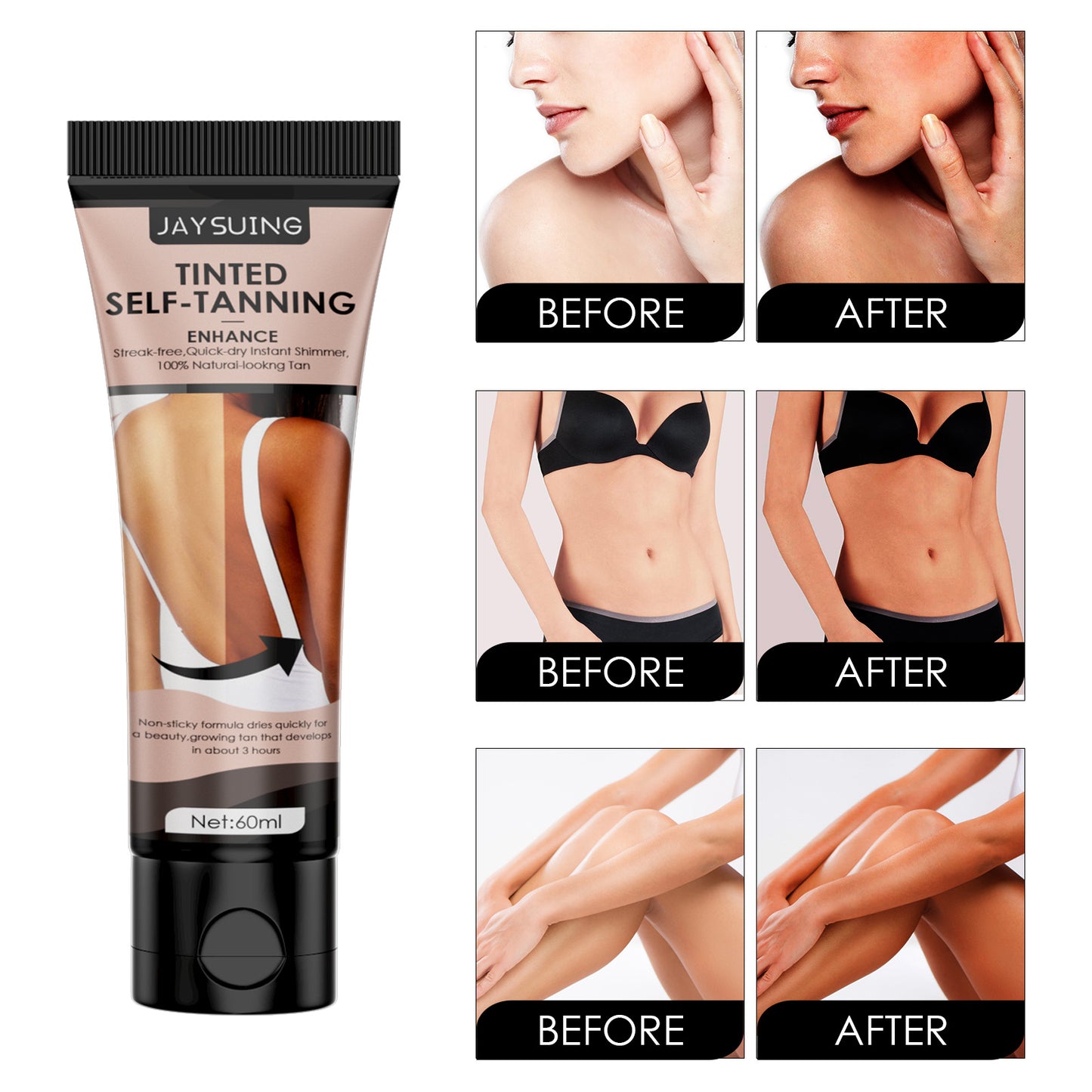 Fashion Wheat Tanning Milk Hydration Moisture Nutrition Nourishment