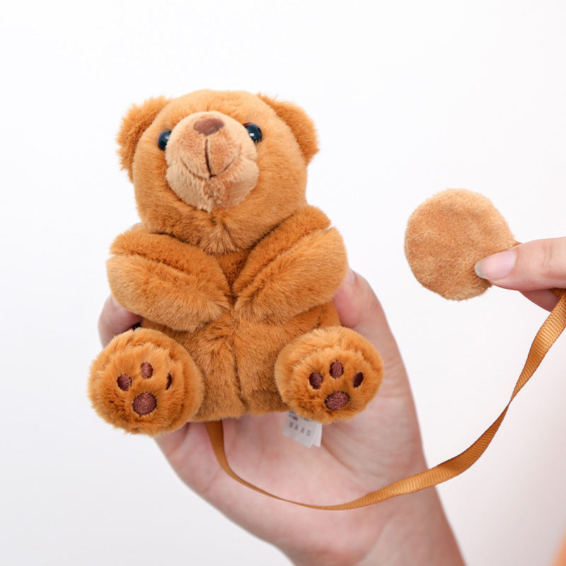 Standing Shoulder Doll Plush Toys Magnetic Suction Soothing Animal Ragdoll