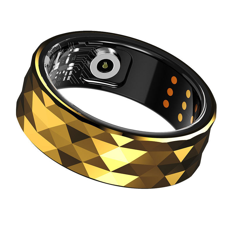 R12M smart ring heart rate oximeter step sleep monitoring