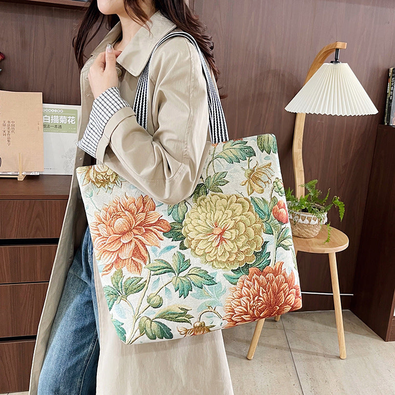Large-capacity, New-style Fashion Canvas Bag