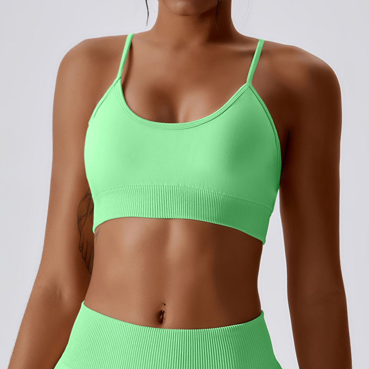 Seamless Yoga Bra Outdoor Running Exercise Underwear