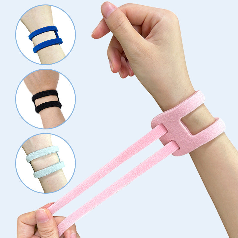 4-Color Woven Fitness Yoga Wrist Wraps Adjustable Compression Wrist Guards