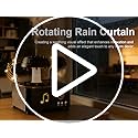 Morbou Raindrop Aroma Diffuser Room Humidifier with White Noise, 7-Color Air Mist Essential Oil Diffuser Sleep Sounds Arom...