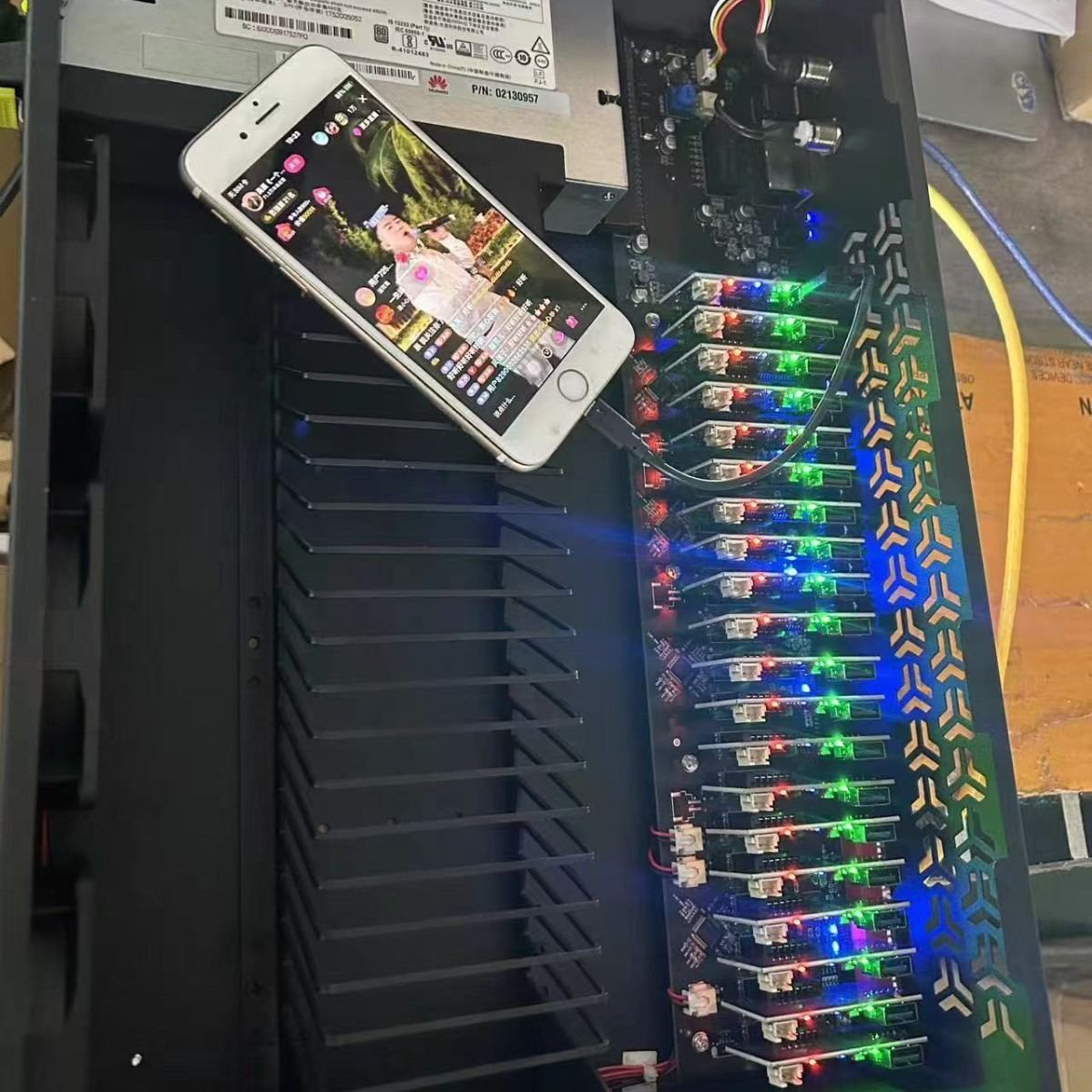 Mobile Farm Box Motherboard Chassis