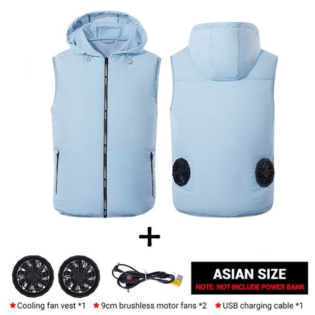 Air-conditioning Fan Clothing Cooling Men's Sun Protection Clothing