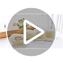 ALINK 6-Pack Sponge Bottle Dish Brush with Handle, Non-Scratch Washing Scrubber Cleaner for Wine/Whiskey Glass, Cups, Tumb...