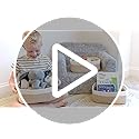 NaturalCozy 11.8"x8"x4.5” Storage Baskets for Shelves 3 Pack | Cotton Rope Woven Small Baskets for Organizing | Small Stor...