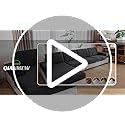 QIANMEW Couch Cushion Covers, Comfort Soft Magic Sofa Covers Washable Stretch Resistant Slipcovers for Sectional and L Sha...