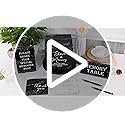 gisgfim 56 Pcs Share a Memory Box for Celebration of Life Funeral Memory Card Box Decorations Memory Cards Sign for Card B...