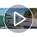 AMMSUN Beach Cabana, 6.2'×6.2' Beach Canopy, Easy Set up and Take Down, Cabana Tent with Sand Pockets, Instant Sun Shade w...