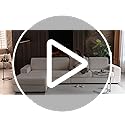 OHSIO Sectional Couch Covers, Wear Resistant Stretch Sofa Covers Washable Soft Couch Cushion Covers Anti Slip Furniture Pr...