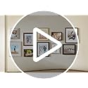 SESEAT 8x10 Picture Frame Brown Set of 6, Display Pictures 5x7 With mat or 8x10 Without Mat
