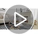 B BENRON Western Rugs for Living Room Bedroom Non Slip, Aesthetic Home Decor for Dining Table Kitchen Porch Nursery, Washa...