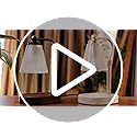 HONGZZI Candle Warmer Lamp with Timer, Dimmer, Adjustable Height, 2 Replacement Bulbs, Electric Candle Warmer for Jar Cand...