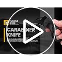FUNBRO Small Pocket Knife Gift for Men, Keychain Box Cutter with 1.34inch Blade, Mini Folding Knives EDC Gadgets for Every...