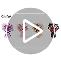 Gnifot Preserved Flowers Bouquet, Flowers for Delivery,Handmade Pink Rose Bouquets Lasting 3-5 Years, Luxury Gift Box,Birt...