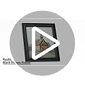 PEALSN 5x7 Picture Frame with Real Glass Front and Black Backboard, Wall Gallery Photo Frames for Wall Mounting or Tableto...