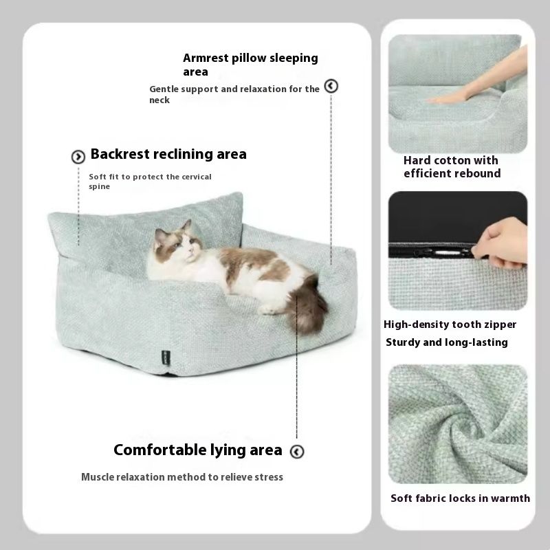 Four-season Universal Detachable And Washable Pet Bed