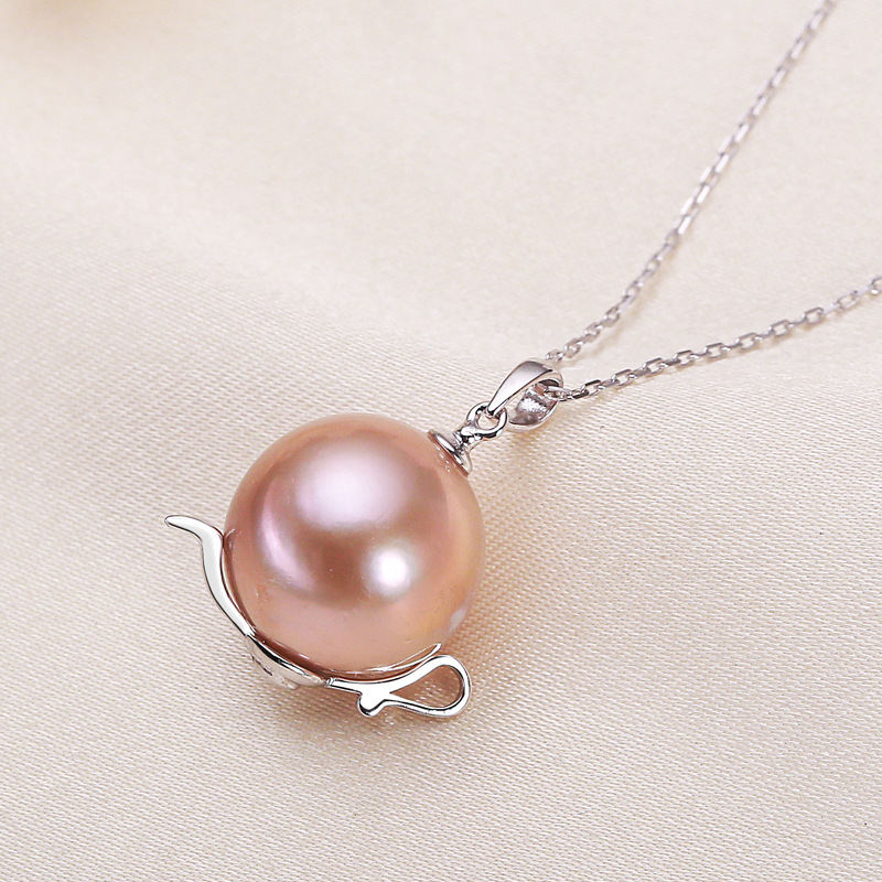 Ornament Silver Accessories Pendant Women's Necklace Teapot