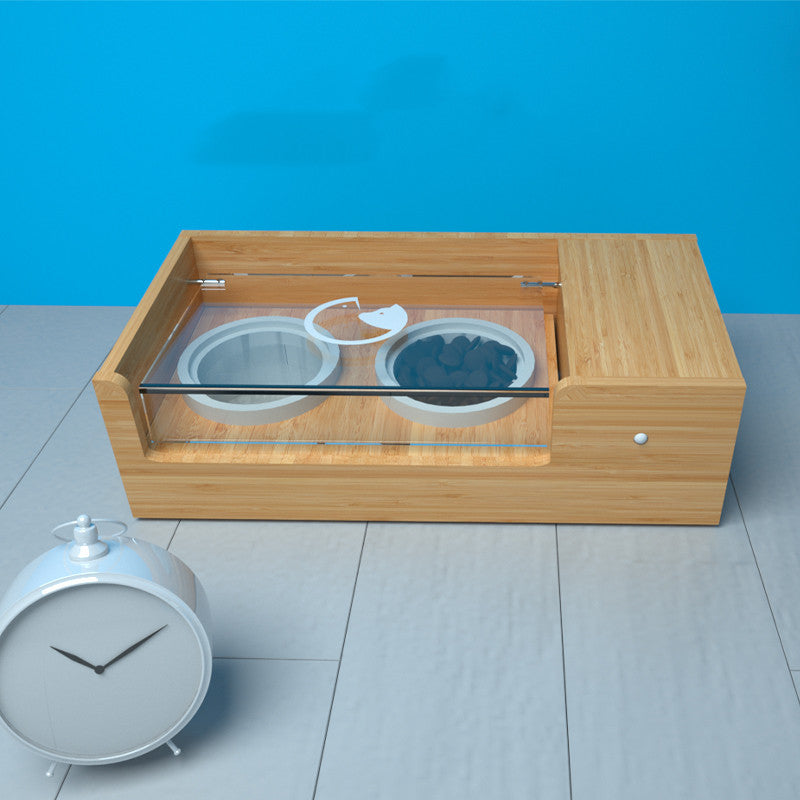 Ding Diaoyu Intelligent Automatic Feeder Timing Anti-overturning Cat Rice Bowl Remote Feeding Machine