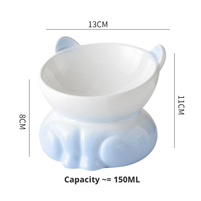 Pet Bowl-Blue Gradient-1
