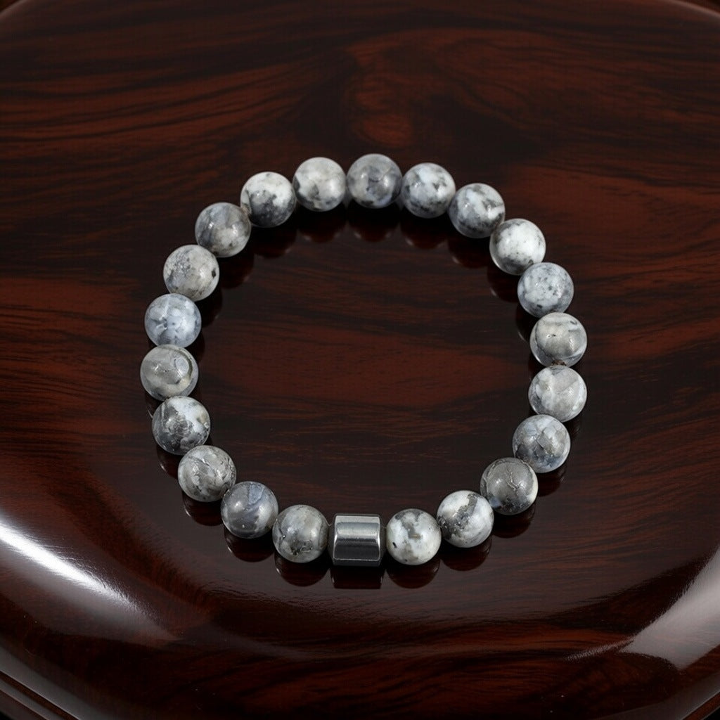 Women's Fashion Simplicity Black Tourmaline Bead Bracelet