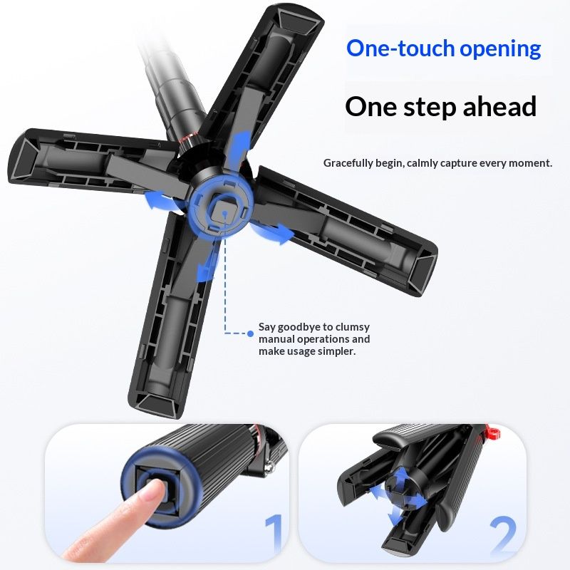 F07 Mini Mobile Phone Shooting Aid Zoom Pocket Selfie Stick