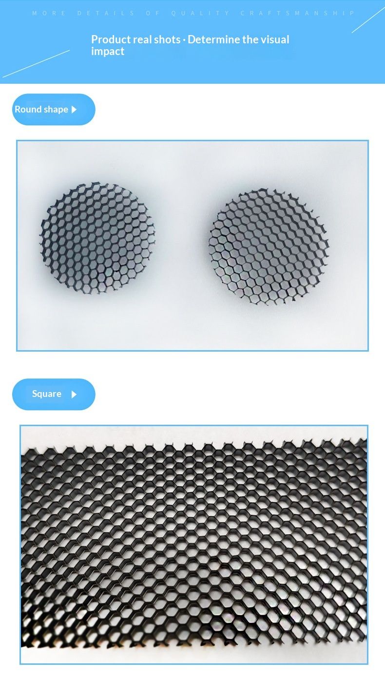 Anti-glare Honeycomb Mesh For LED Lighting Fixtures