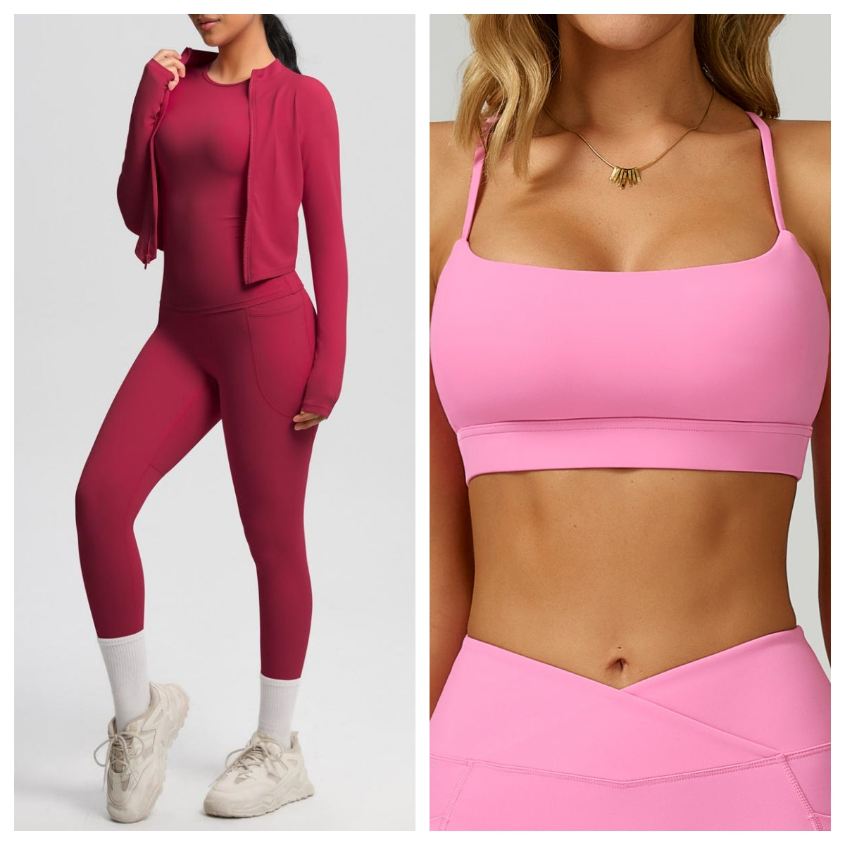 Nude Feel Sports Underwear Cross Beauty Back Yoga Bra Fitness Vest