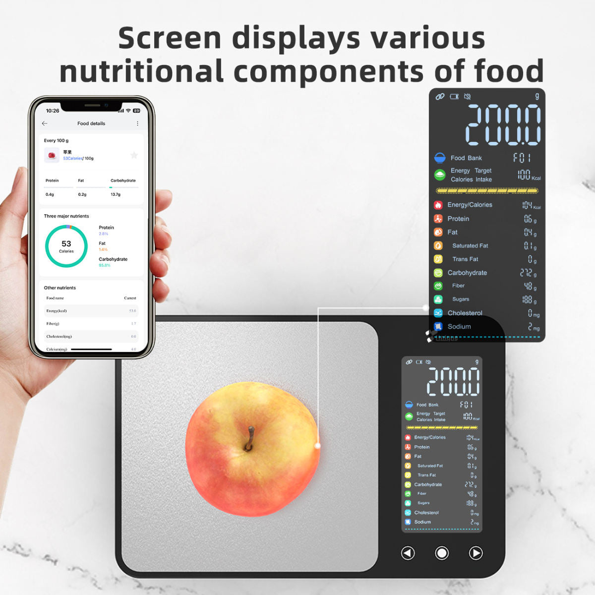 Smart Kitchen High-Precision Food Scale