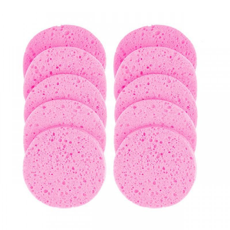251020 Pcs Face Round Makeup Remover Tool Natural Wood