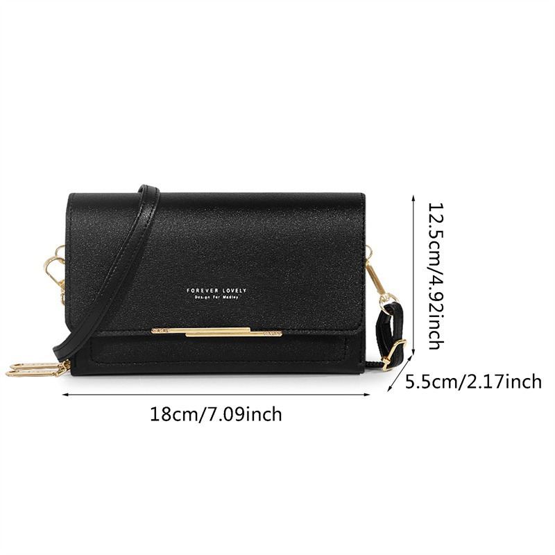 Womens Wallet Korean-style Large-capacity Shoulder Bag Multi-functional Double-layered Design
