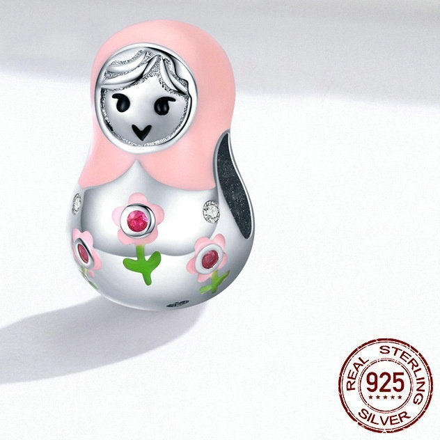 Cute The Russian Dolls Beaded Diy Bracelet Jewelry Accessories