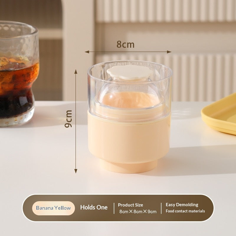 Practical 6cm Ice Ball Mold Plastic Quick-freezing Ice Sphere Mold Leak-proof Easy Release Ball Shape Mold For Home Kitchen Gadgets