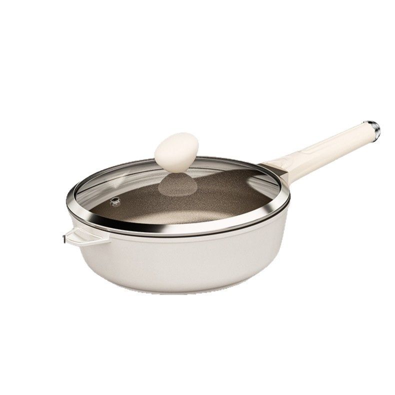 Nonstick Frying Pan Electric And Gas Stove Compatible Cooking Wok For Home Use