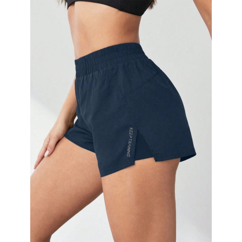 Shorts Faux Two-piece Loose-fitting Tight Yoga Quick-drying