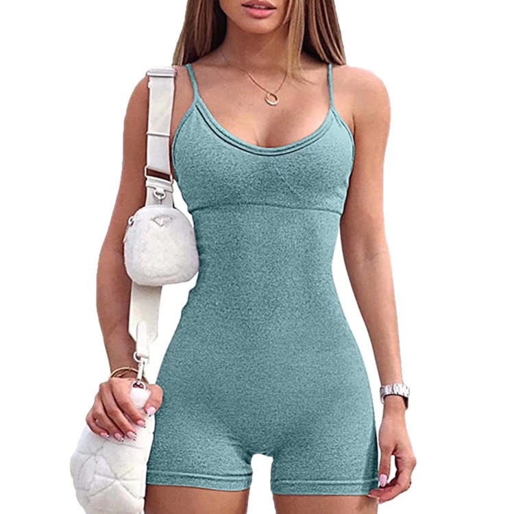 Yoga Fitness Jumpsuit Seamless Abdominal Contraction