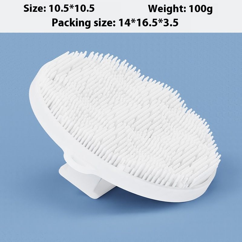 Silicone Massage Brush Head Bath Brush Silicone Bath Brush