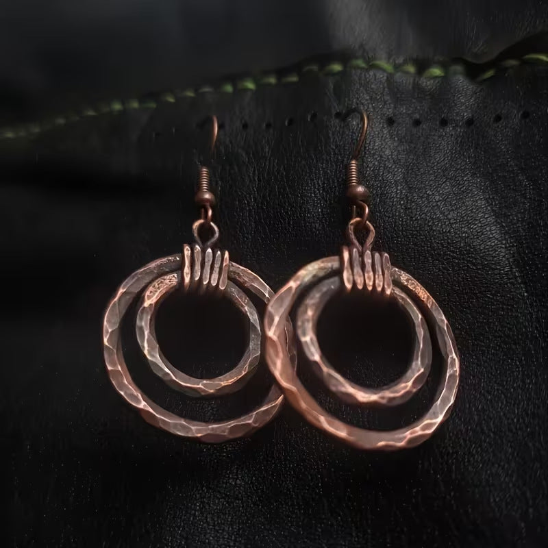 Round Ear Hook Earrings Bridal Gift High-end Jewelry
