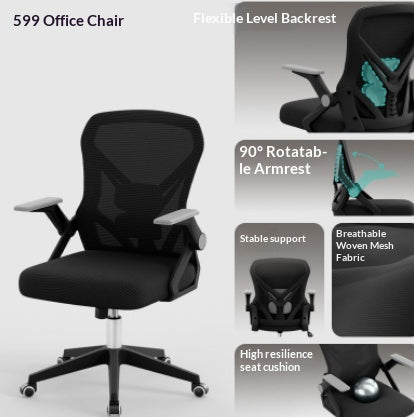 Office Computer Chair Ergonomic Office Chair Comfortable Home Chair For Long Hours At A Desk Student Desk Chair