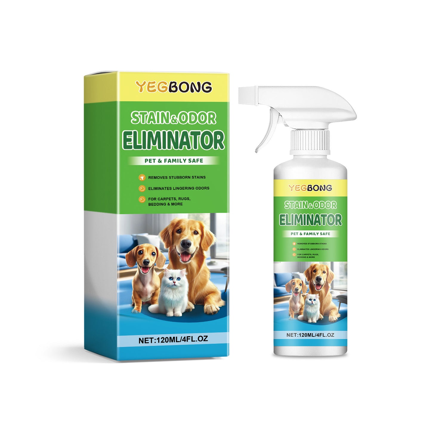 Pet Mucus And Saliva Cleaner Pet Stain Remover