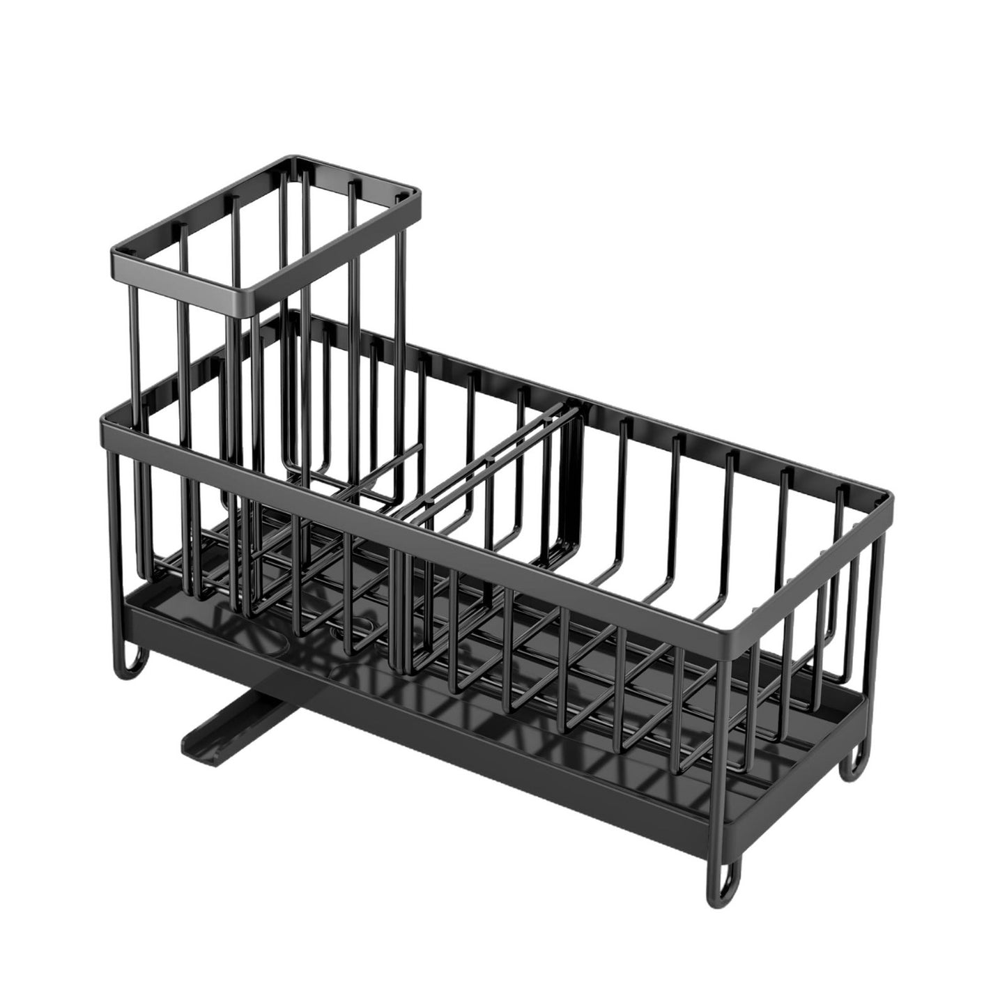 Kitchen Sink Rack Sponge Holder Soap Dish Drain Storage Organizer Dishcloth Brush Holder