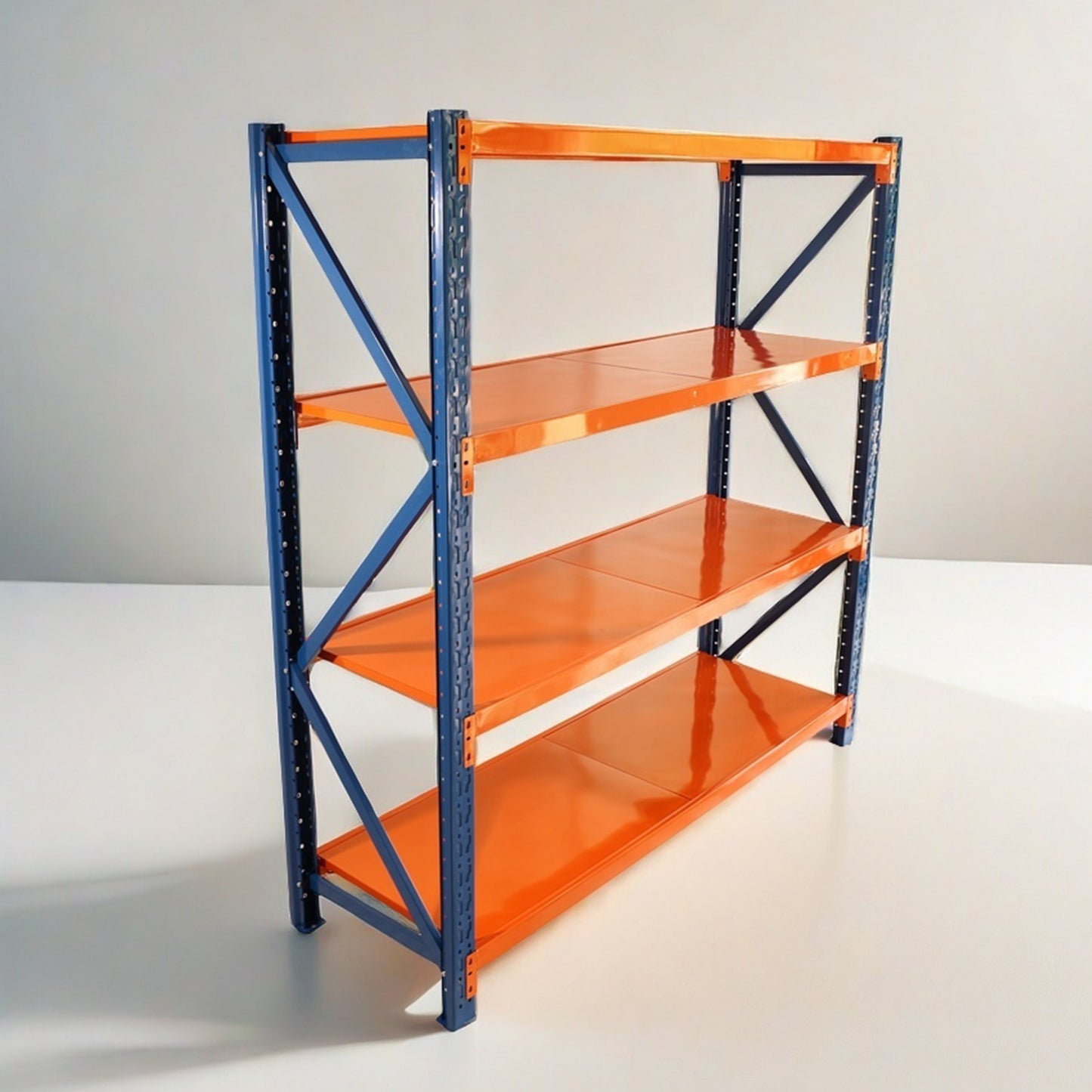 Garage Shelves Heavy Duty - 4400 Lbs Garage Storage 4 Levels, Adjustable Metal Shelving Units And Storage, Industrial Shelves Utility Shelves For Commercial Store Tools Gym