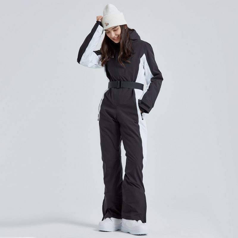 Womens Windproof And Waterproof Outdoor Ski Jumpsuit