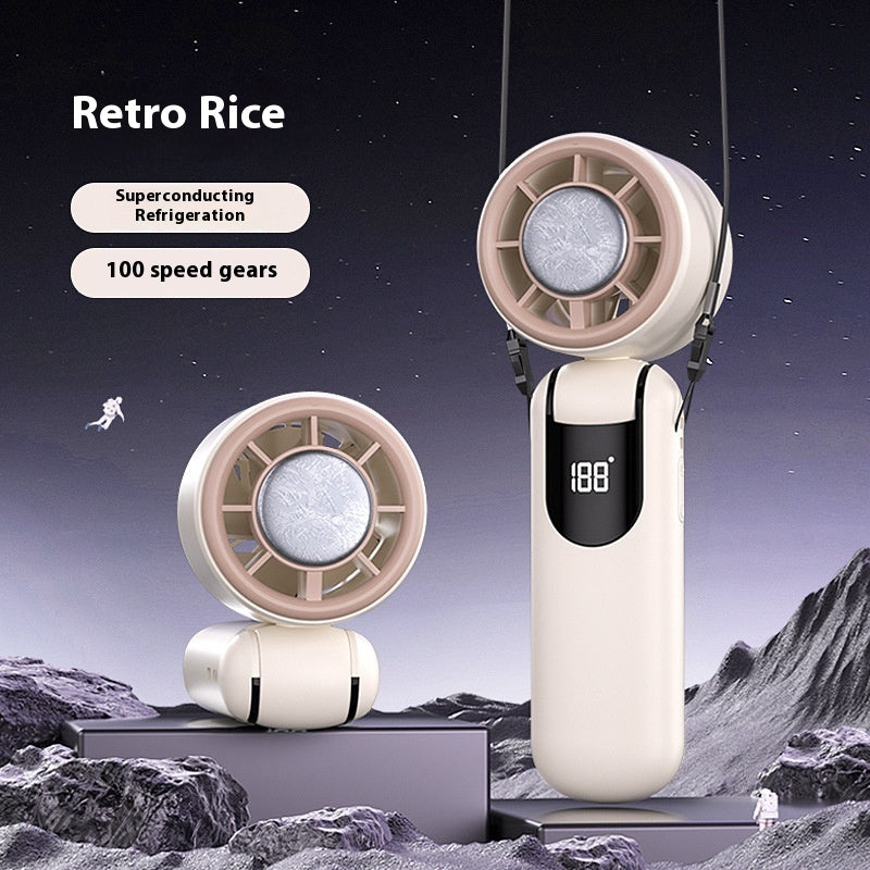 Mini Ultra-high Speed Little Fan Handheld Portable Charging