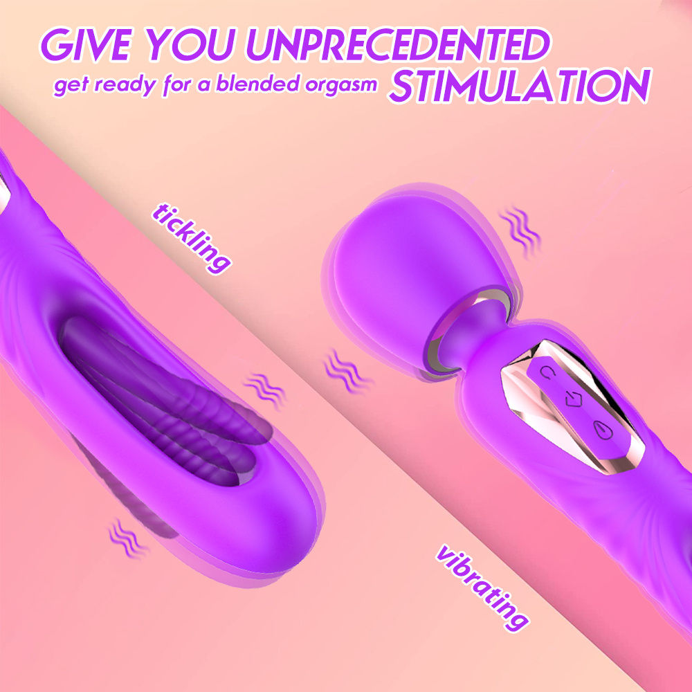 Adult Sex Toys Female Slap Vibrator, Couple Sex Toys With 7 Slap And 10 Vibration Modes, Female G-spot Clitoral Dildo
