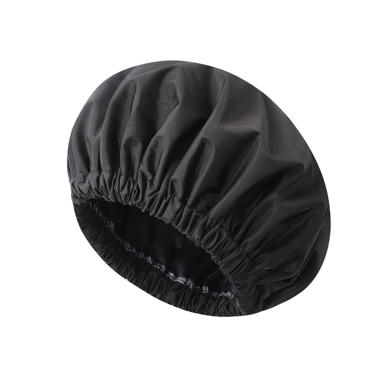 Silk-like Silk Fabric Bath Cap Premium Bathing Cap