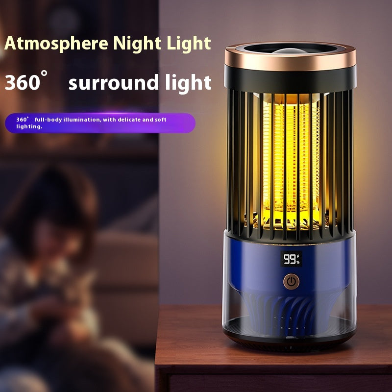 New Charging Household Outdoor Electric Lure Catch Insect Mosquito Killing Lamp