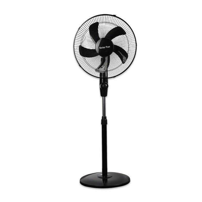 Outdoor Camping Vertical Floor Standing Solar Fan