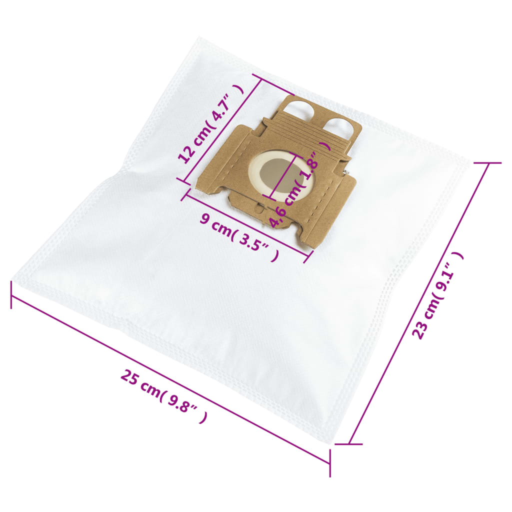 vacuum cleaner bags for Miele K, 20 pieces.